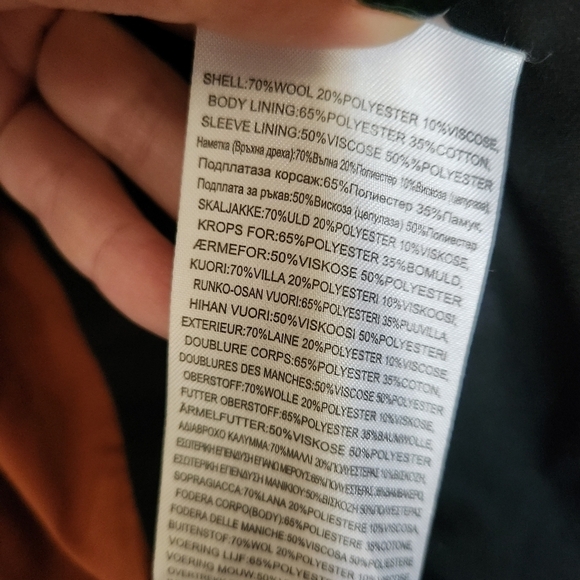 Ben Sherman Wool/Cotton Jacket - Picture 10 of 12